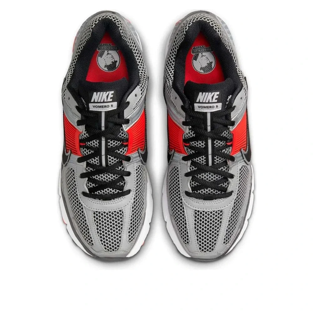 8.5M/10W - [NEW] Men's Nike Air Zoom Vomero 5 Shoes 'Bright Crimson' FJ4151-005